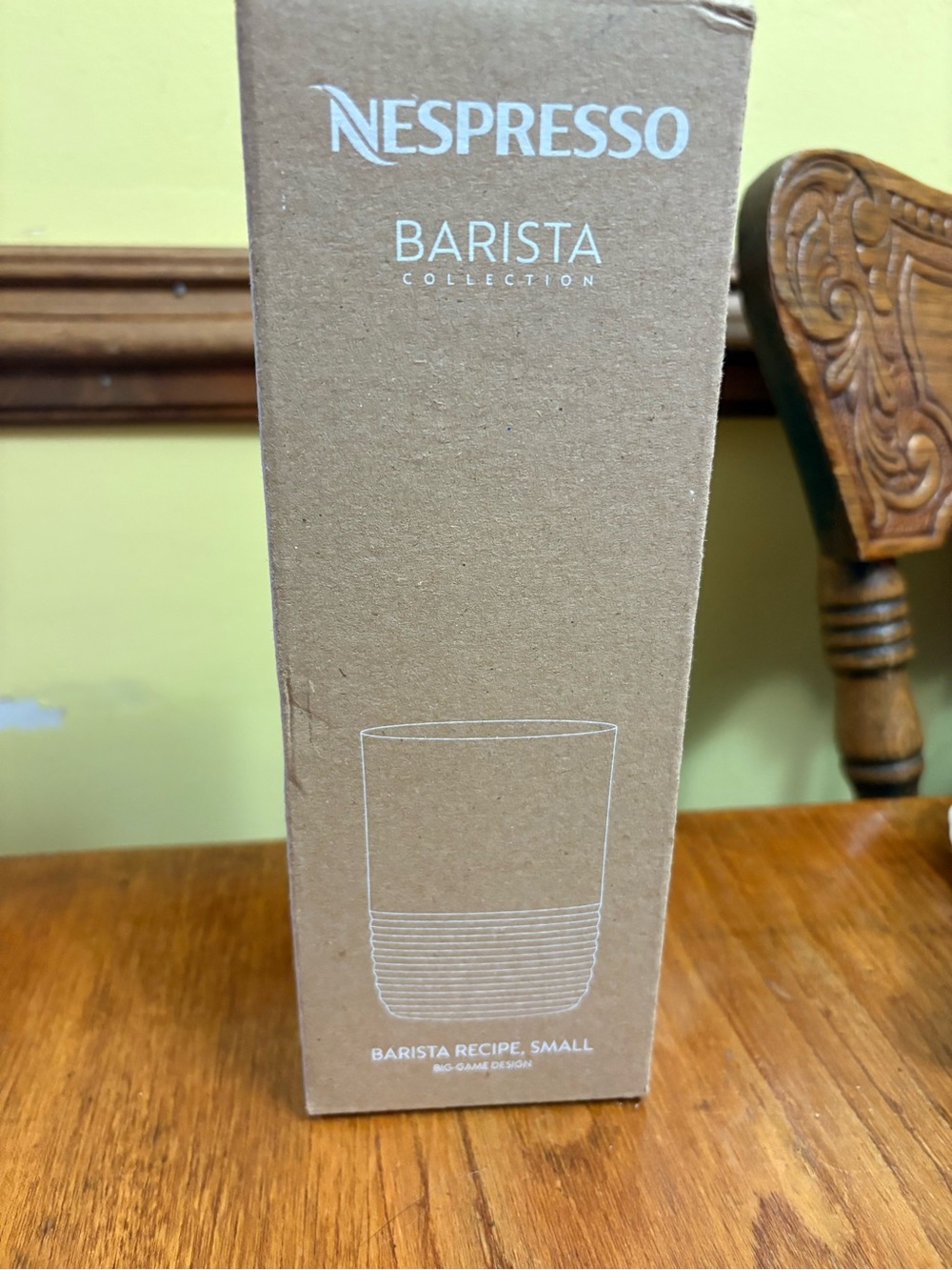 Nespresso Barista Recipe Collection Small Glass - Brown